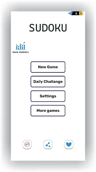 Sudoku Offline: Hard Puzzles (Судоку Оффлайн) [МОД: Меню, Бесконечные монеты и Открытые уровни] Screenshot 3