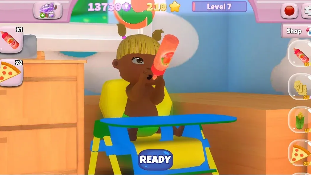 Alima's Baby Nursery [МОД: Меню, Бесконечные монеты и Открытые уровни] Screenshot 4