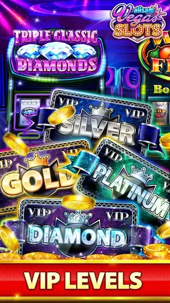 VEGAS Slots by Alisa – Free Fu (Вегас Слоты от Алисы) [МОД: Много денег, Монет и Все открыто] Screenshot 4