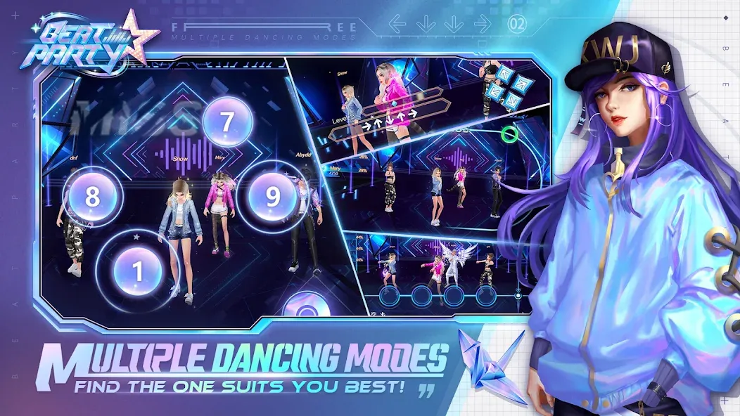 Beat Party (Бит Пати) [МОД: Деньги, Монеты и Меню MOD] Screenshot 2