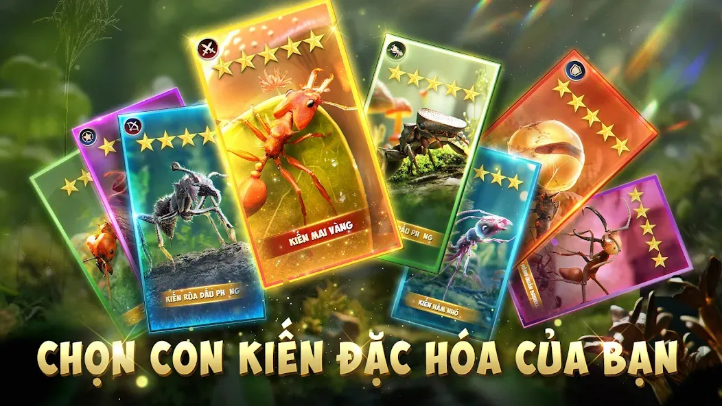 Vương Quốc Kiến - Gamota [МОД: Все открыто, Дополнительные деньги и Меню MOD] Screenshot 3
