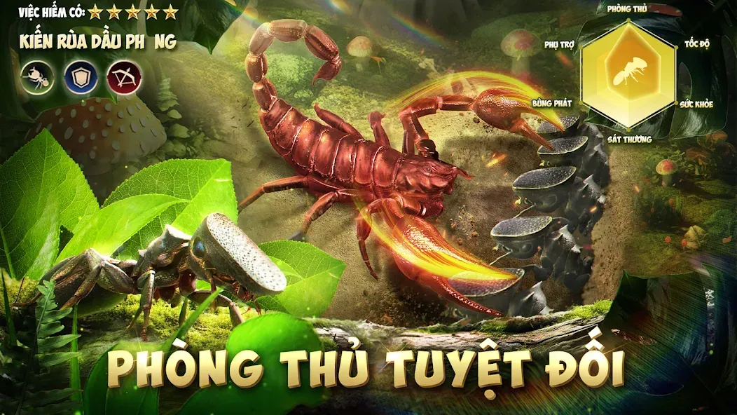 Vương Quốc Kiến - Gamota [МОД: Все открыто, Дополнительные деньги и Меню MOD] Screenshot 4
