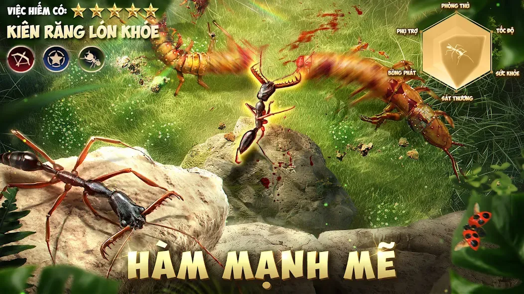 Vương Quốc Kiến - Gamota [МОД: Все открыто, Дополнительные деньги и Меню MOD] Screenshot 5