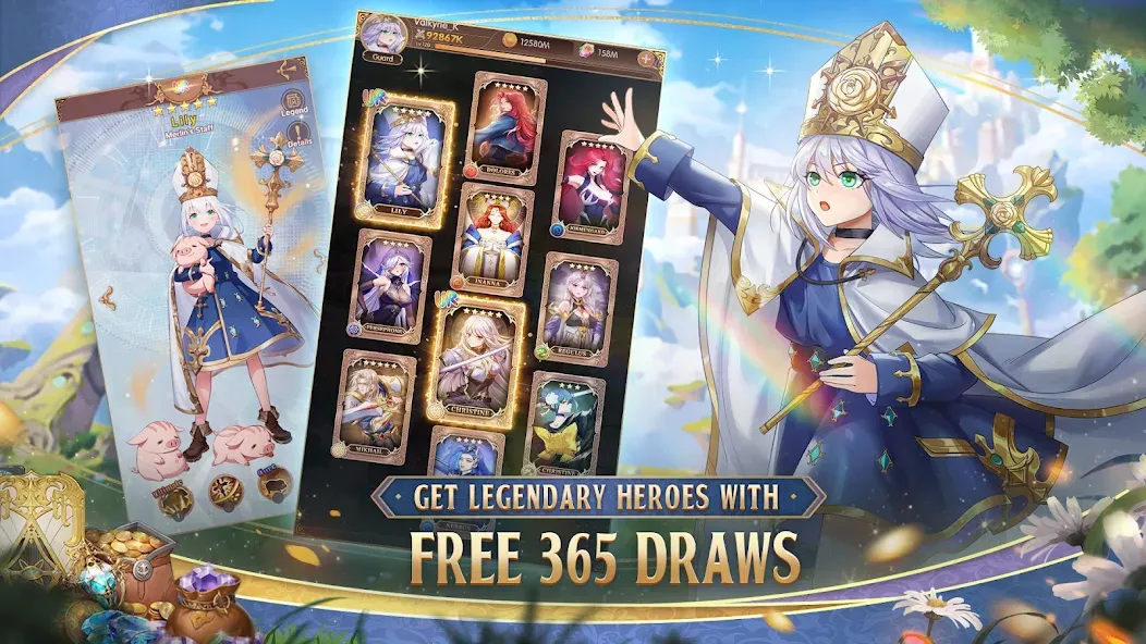 Legend of Almia:idle RPG (Легенда о Альмии) [МОД: Бесконечные деньги, Монеты и Мега MOD] Screenshot 2