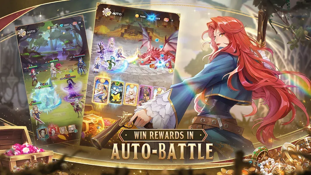 Legend of Almia:idle RPG (Легенда о Альмии) [МОД: Бесконечные деньги, Монеты и Мега MOD] Screenshot 3