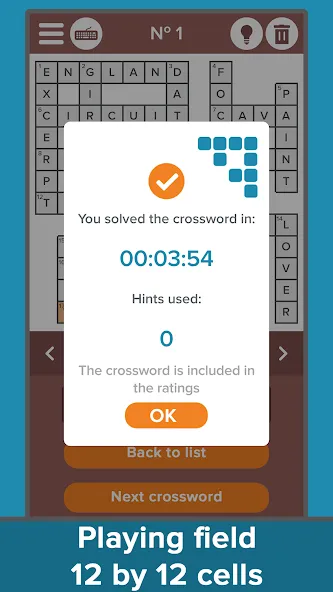 Crossword: Grand collection [МОД: Меню, Бесконечные монеты и Открытые уровни] Screenshot 4
