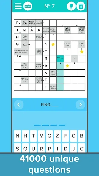 Crossword: Arrowword puzzles [МОД: Меню, Бесконечные монеты и Открытые уровни] Screenshot 1