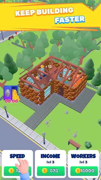 DIY Building - Master Block 3D (ДИУАЙ Билдинг) [МОД: Меню, Бесконечные монеты и Открытые уровни] Screenshot 3