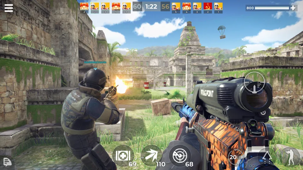 AWP Mode: Online Sniper Action (ЭЙВИПИ Режим) [МОД: Много денег, Монет и Все открыто] Screenshot 2