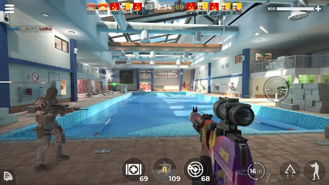 AWP Mode: Online Sniper Action (ЭЙВИПИ Режим) [МОД: Много денег, Монет и Все открыто] Screenshot 3