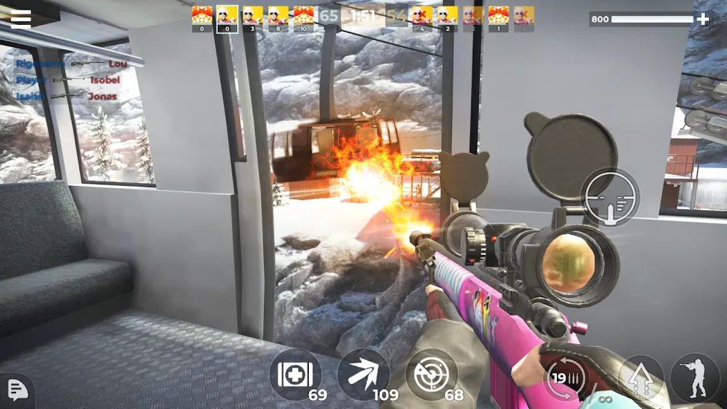 AWP Mode: Online Sniper Action (ЭЙВИПИ Режим) [МОД: Много денег, Монет и Все открыто] Screenshot 4