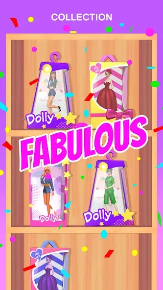 Doll Makeover - DIY 3D Dolly [МОД: Много денег, Монет и Все открыто] Screenshot 5
