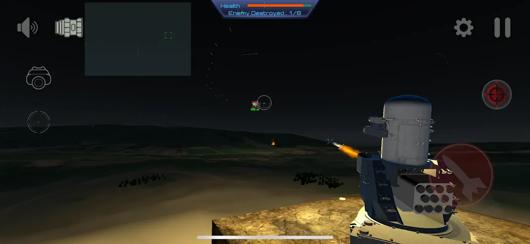 C-RAM Simulator: Air defense [МОД: Много монет, Открытые уровни и Мега MOD] Screenshot 2