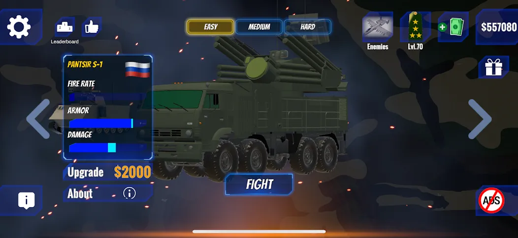 C-RAM Simulator: Air defense [МОД: Много монет, Открытые уровни и Мега MOD] Screenshot 3