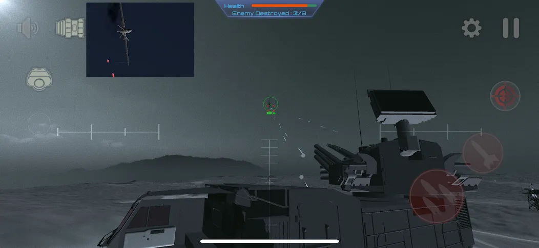 C-RAM Simulator: Air defense [МОД: Много монет, Открытые уровни и Мега MOD] Screenshot 5