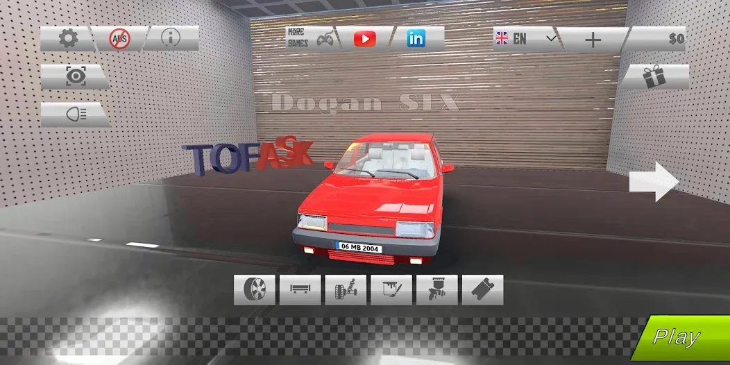 TOFAS Dogan SLX Simulation [МОД: Много монет, Открытые уровни и Мега MOD] Screenshot 1