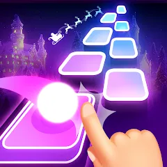 Скачать Tiles Hop: EDM Rush (Тайлс Хоп) [МОД: Меню, Бесконечные монеты и Открытые уровни] | Взлом Tiles Hop: EDM Rush на Андроид
