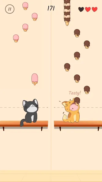 Duet Cats: Cute Cat Music (Дуэт Кэтс) [МОД: Бесконечные деньги, Монеты и Мега MOD] Screenshot 3