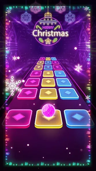 Color Hop 3D - Music Game (Цветной Хоп 3D) [МОД: Меню, Бесконечные монеты и Открытые уровни] Screenshot 3