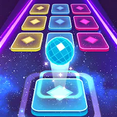 Скачать Color Hop 3D - Music Game (Цветной Хоп 3D) [МОД: Меню, Бесконечные монеты и Открытые уровни] | Взлом Color Hop 3D - Music Game на Андроид
