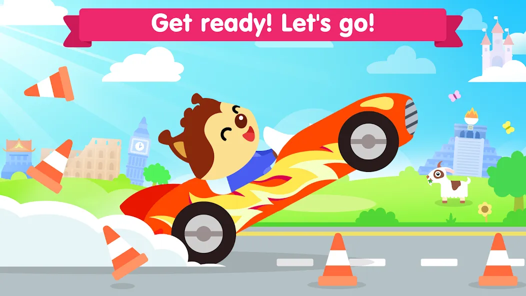 Car games for kids & toddler [МОД: Деньги, Монеты и Меню MOD] Screenshot 4