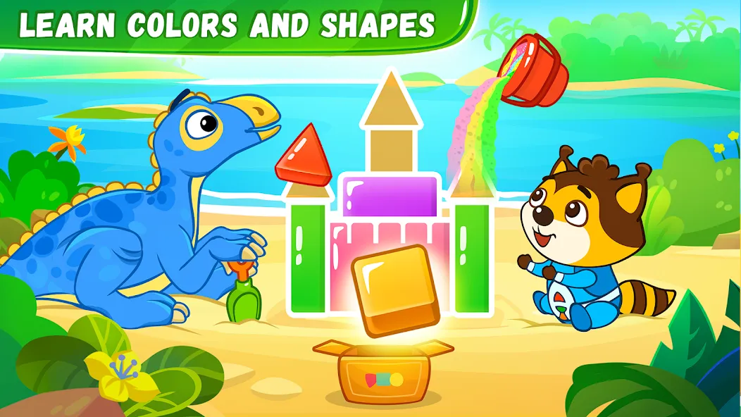 Games for kids 3 years old [МОД: Все открыто, Дополнительные деньги и Меню MOD] Screenshot 4