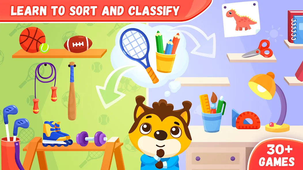 Educational games for kids 2-4 [МОД: Бесконечные деньги, Монеты и Мега MOD] Screenshot 3
