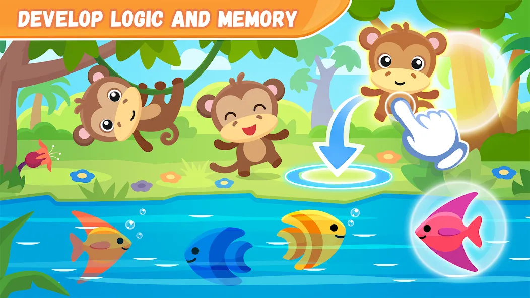 Educational games for kids 2-4 [МОД: Бесконечные деньги, Монеты и Мега MOD] Screenshot 4
