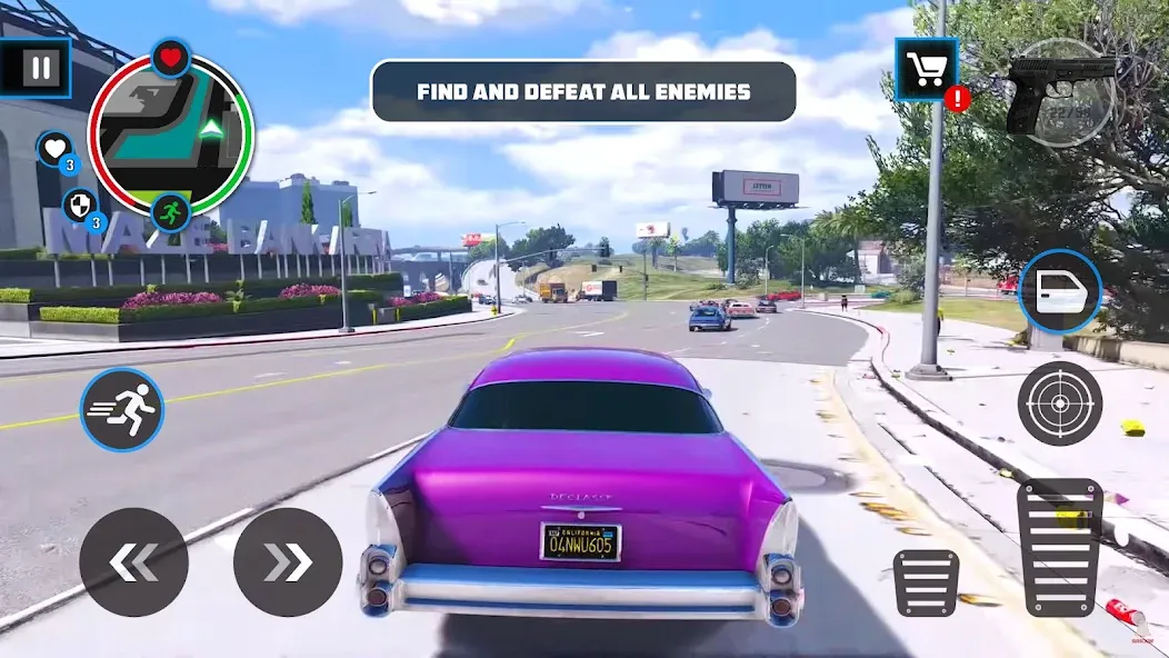 Gangster City: Thug King (Гэнгстер Сити) [МОД: Все открыто, Дополнительные деньги и Меню MOD] Screenshot 4