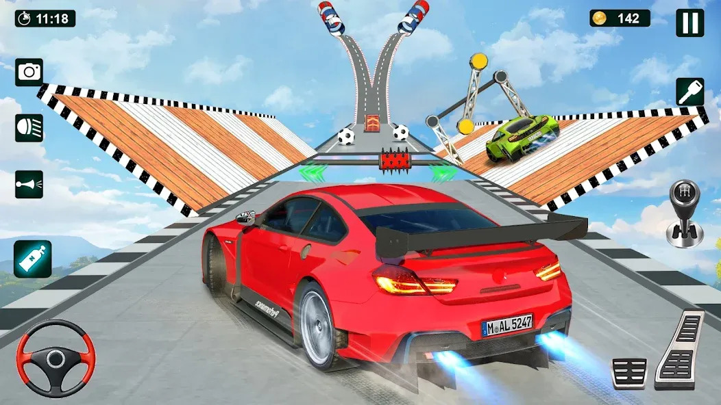 GT Car Stunt 3D: Ramp Car Game [MOD: Premium/Unlocked] - Скриншот 4