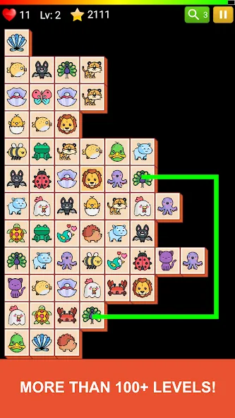 Omo - Connect Animal (Омо) [МОД: Много монет, Открытые уровни и Мега MOD] Screenshot 3