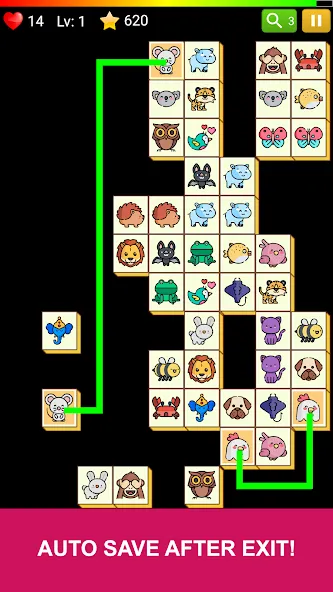Omo - Connect Animal (Омо) [МОД: Много монет, Открытые уровни и Мега MOD] Screenshot 4
