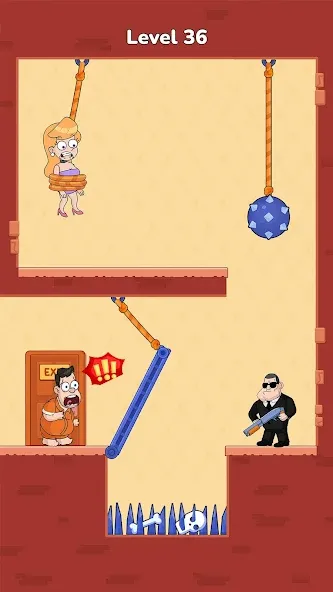 Cut Master: Fun Rope Cut Game (Кат зе Роуп) [МОД: Много монет, Открытые уровни и Мега MOD] Screenshot 1