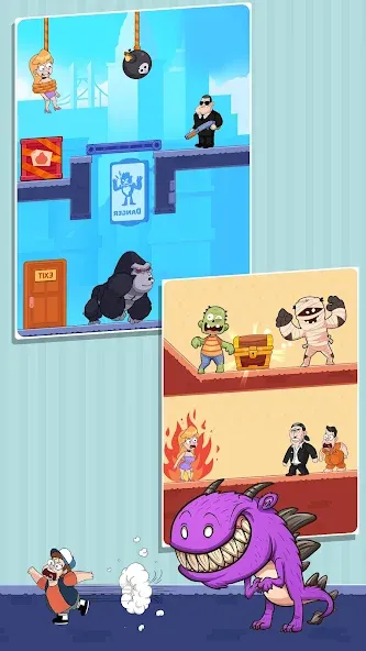 Cut Master: Fun Rope Cut Game (Кат зе Роуп) [МОД: Много монет, Открытые уровни и Мега MOD] Screenshot 4