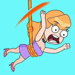 Скачать Cut Master: Fun Rope Cut Game (Кат зе Роуп) [МОД: Много монет, Открытые уровни и Мега MOD] | Взлом Cut Master: Fun Rope Cut Game на Андроид
