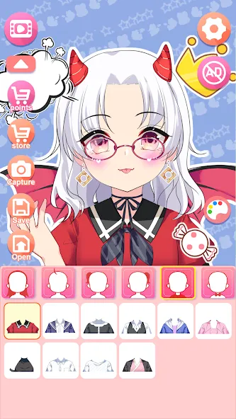 Viya Avatar Maker:emoji (Вия Аватар Мейкер) [МОД: Много денег, Монет и Все открыто] Screenshot 1