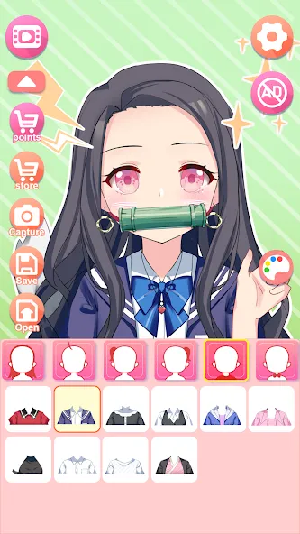 Viya Avatar Maker:emoji (Вия Аватар Мейкер) [МОД: Много денег, Монет и Все открыто] Screenshot 2