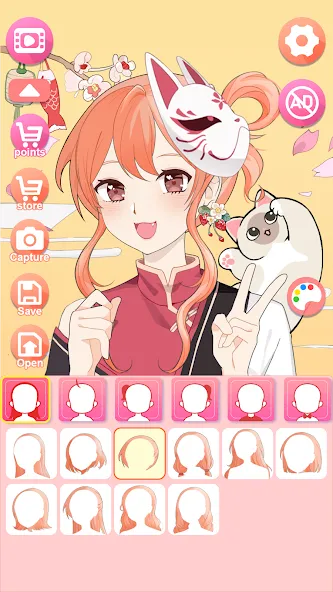 Viya Avatar Maker:emoji (Вия Аватар Мейкер) [МОД: Много денег, Монет и Все открыто] Screenshot 3
