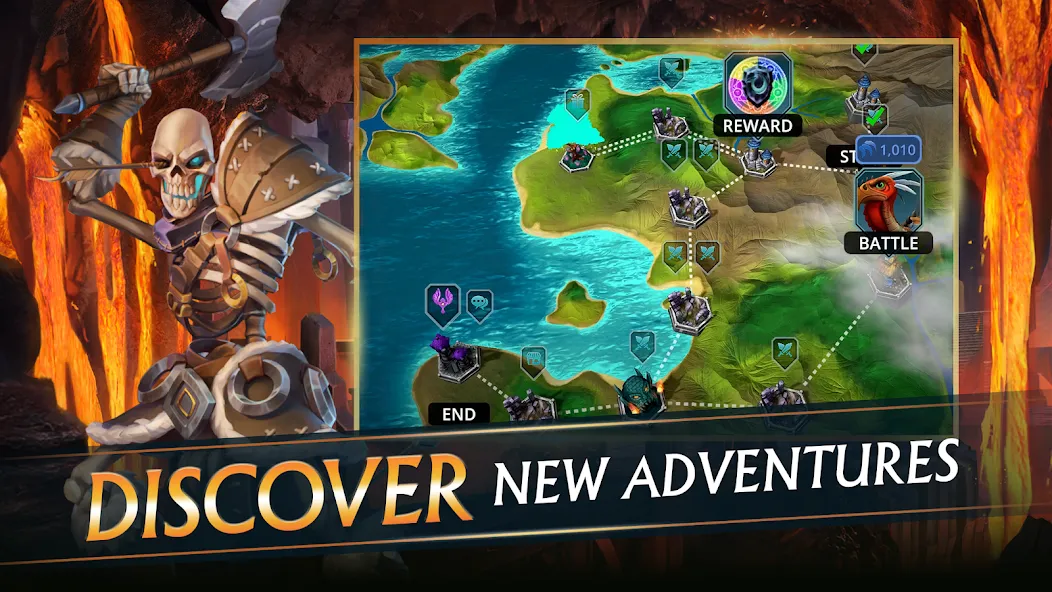 Puzzle Quest 3 - Match 3 RPG (Пазл Квест 3) [МОД: Все открыто, Дополнительные деньги и Меню MOD] Screenshot 2