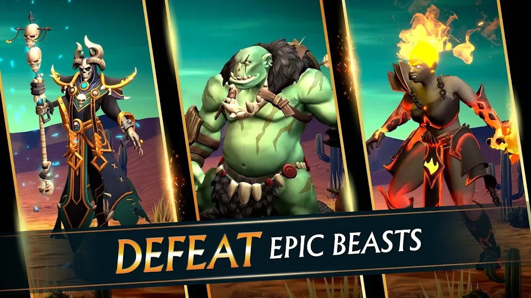 Puzzle Quest 3 - Match 3 RPG (Пазл Квест 3) [МОД: Все открыто, Дополнительные деньги и Меню MOD] Screenshot 4