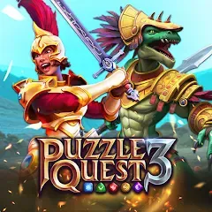 Скачать Puzzle Quest 3 - Match 3 RPG (Пазл Квест 3) [МОД: Все открыто, Дополнительные деньги и Меню MOD] | Взлом Puzzle Quest 3 - Match 3 RPG на Андроид