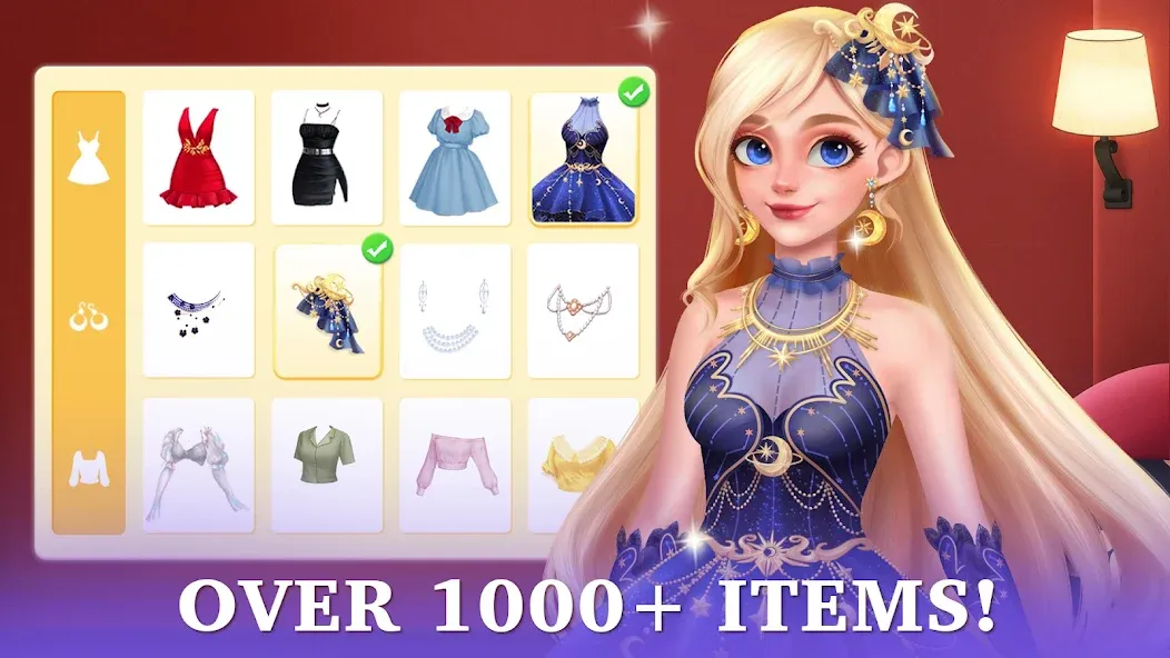 Fantasy Stylist: Match 3 (Фантазийный стилист) [МОД: Бесконечные деньги, Монеты и Мега MOD] Screenshot 3