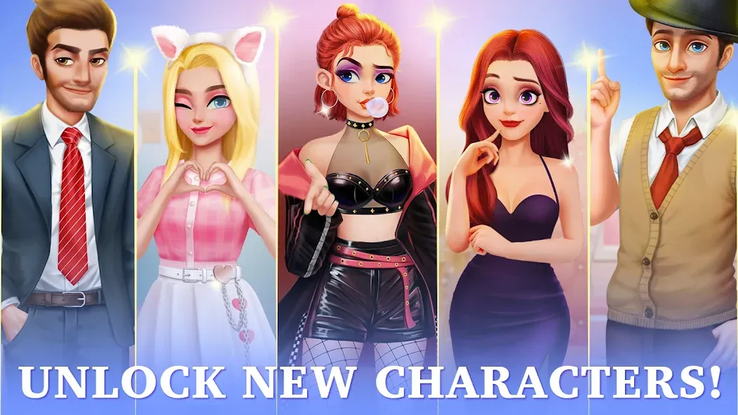 Fantasy Stylist: Match 3 (Фантазийный стилист) [МОД: Бесконечные деньги, Монеты и Мега MOD] Screenshot 5