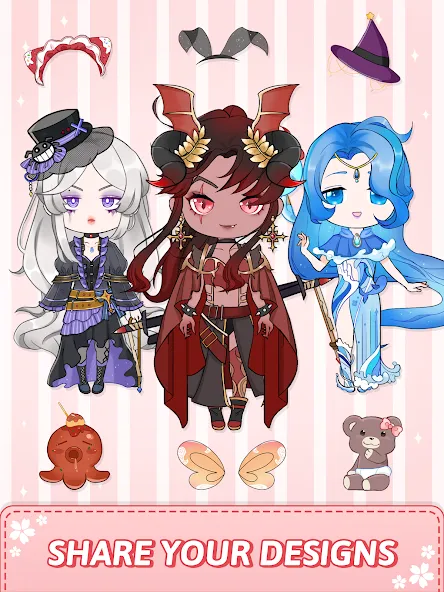 Vivi Story - Dress Up Game (Виви Стори) [МОД: Деньги, Монеты и Меню MOD] Screenshot 2