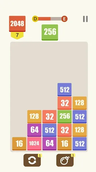 Target 2048 (Таргет 2048) [МОД: Много денег, Монет и Все открыто] Screenshot 3