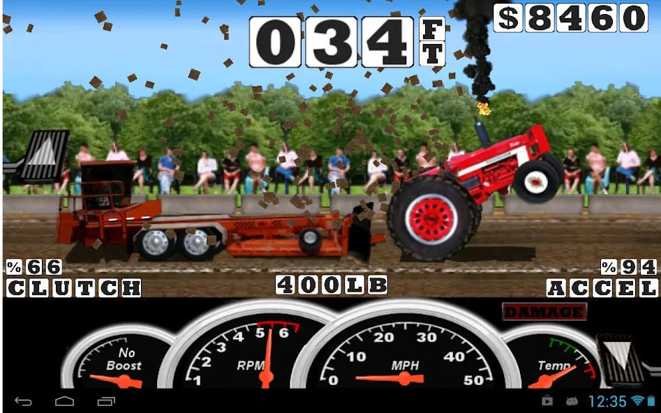 Tractor Pull [МОД: Все открыто, Дополнительные деньги и Меню MOD] Screenshot 5