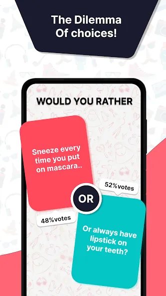 Would u Rather? Party Game [МОД: Деньги, Монеты и Меню MOD] Screenshot 2
