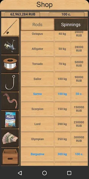 True Fishing. Simulator [МОД: Все открыто, Дополнительные деньги и Меню MOD] Screenshot 2