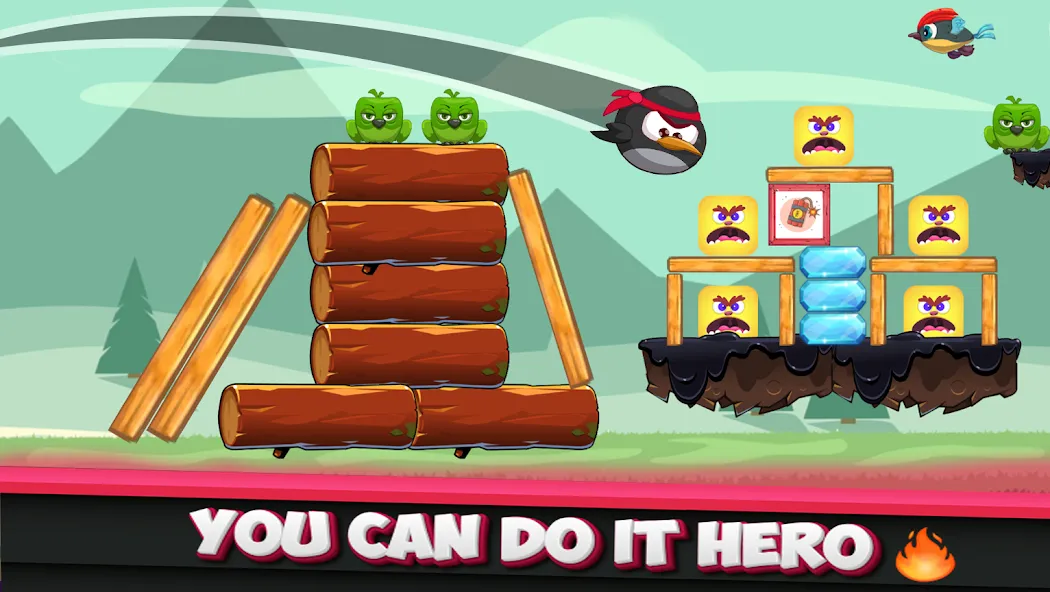 Angry Penguin (Энгри Пенгвин) [МОД: Все открыто, Дополнительные деньги и Меню MOD] Screenshot 2