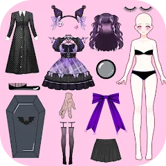 Скачать Magic Princess: Dress Up Games [МОД: Много денег, Монет и Все открыто] | Взлом Magic Princess: Dress Up Games на Андроид
